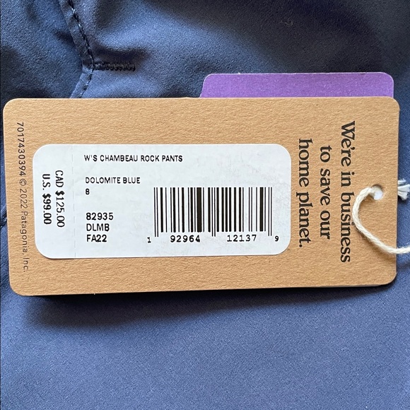 Patagonia Chambeau Rock Pants - Picture 9 of 9